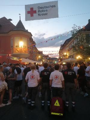 32 Versorgungen für Rotes Kreuz bei Weintagen in Ihringen