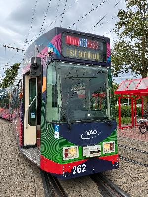VAG-Sonderverkehre zum Public Viewing und Fanfest an der Messe