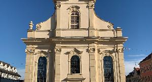 Bronzeplakette für die Dreieinigkeitskirche in Ludwigsburg