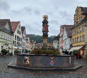 Metallrestaurierung am Marienbrunnen in Schwäbisch Gmünd