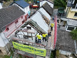 Winzerhäuschen in Reimerzhoven wird wiederaufgebaut