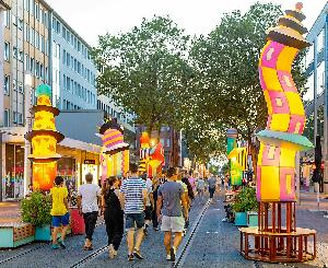 Karlsruhe: Faszinierende Lichtinstallationen