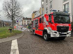 Fahrzeugbrand in Freiburg